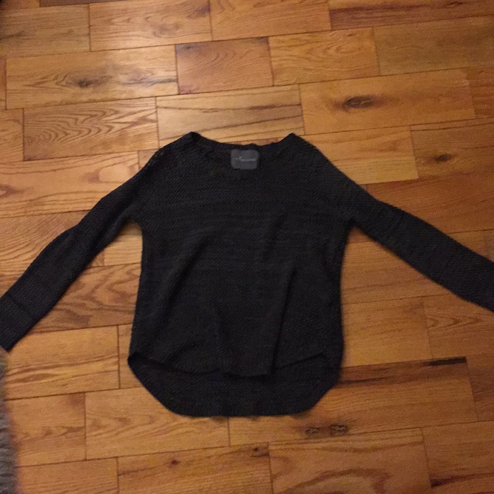 A knitted sweater.